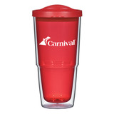 Double Wall Custom Tumblers w/ Lid - 24 oz. - view 8