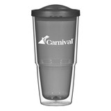 Double Wall Custom Tumblers w/ Lid - 24 oz. - view 3