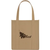 Non-Woven Grocery Custom Tote Bags - 12