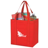 Non-Woven Grocery Custom Tote Bags - 12