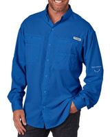 Columbia PFG Tamiami II Long Sleeve Custom Shirts - Men's - view 5