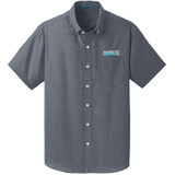 Port Authority® Button Down Short Sleeve Custom Dress Shirts - Men's - view 2