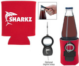 Custom Can Coolers w/ Bottle Opener