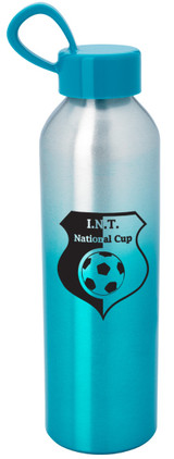 Aluminum Gradient Custom Water Bottles - 21 oz.