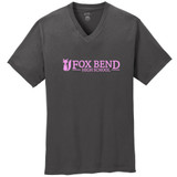 Port & Company® V-Neck Custom T-Shirts - Colors - view 3