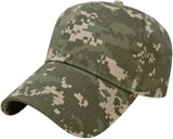 Structured Digital Camouflage Custom Caps - view 2