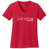 Port & Company® V-Neck Custom T-Shirts - Women's - Dark Colors