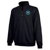 Charles River® Crosswind Quarter Zip Custom Sweatshirts - view 2