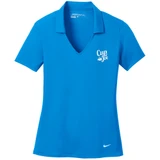 Nike® Dri-FIT Vertical Mesh Custom Polo Shirts - Women's - view 6