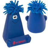 MopTopper Cell Phone Holder Custom Stress Balls w/ Screen Cleaner