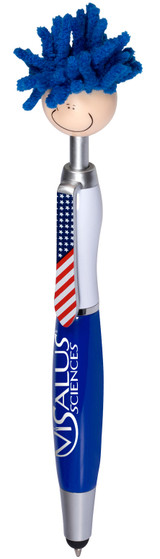 MopTopper Patriotic Stylus Custom Pens w/ Screen Cleaner - view 1
