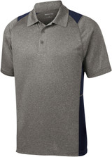 Sport-Tek® Heather Colorblock Contender Custom Polo Shirts - Men's - view 6