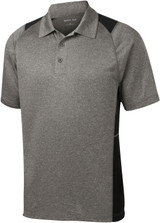 Sport-Tek® Heather Colorblock Contender Custom Polo Shirts - Men's - view 2