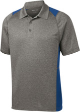 Sport-Tek® Heather Colorblock Contender Custom Polo Shirts - Men's - view 8