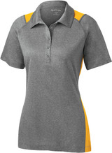 Sport-Tek® Heather Colorblock Contender Custom Polo Shirts - Women's - view 7