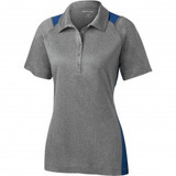 Sport-Tek® Heather Colorblock Contender Custom Polo Shirts - Women's - view 6