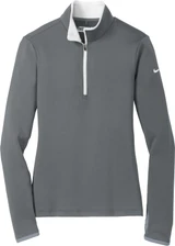 Nike® Golf Dri-FIT Stretch 1/2 Zip Custom Jackets - Women's - view 3