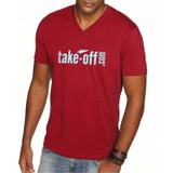 Next Level Premium Fitted Sueded V-Neck Custom T-Shirts - Men's