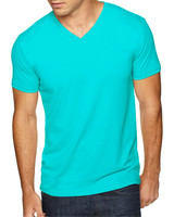 Next Level Premium Fitted Sueded V-Neck Custom T-Shirts - Men's - view 12