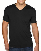 Next Level Premium Fitted Sueded V-Neck Custom T-Shirts - Men's - view 2