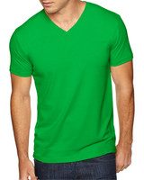 Next Level Premium Fitted Sueded V-Neck Custom T-Shirts - Men's - view 4