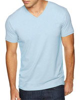 Next Level Premium Fitted Sueded V-Neck Custom T-Shirts - Men's - view 8
