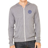 Bella + Canvas Triblend Full Zip Custom Hoodies