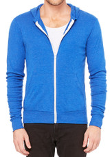 Bella + Canvas Triblend Full Zip Custom Hoodies - view 8
