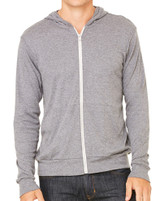 Bella + Canvas Triblend Full Zip Custom Hoodies - view 9