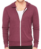 Bella + Canvas Triblend Full Zip Custom Hoodies - view 10