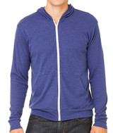 Bella + Canvas Triblend Full Zip Custom Hoodies - view 11