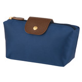 Zippered Custom Toiletry Bag w/ Leather Accents - view 3