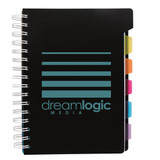 Spiral Custom Notebook w/ Tabs - view 2