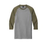 District Made Perfect Tri 3/4 Sleeve Custom T-Shirts - Men's - view 6