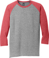 District Made Perfect Tri 3/4 Sleeve Custom T-Shirts - Men's - view 9