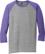 District Made Perfect Tri 3/4 Sleeve Custom T-Shirts - Men's - view 8