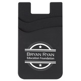 Silicone Dual Pocket Custom Phone Wallet - view 2