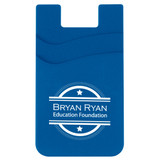 Silicone Dual Pocket Custom Phone Wallet - view 3