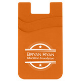 Silicone Dual Pocket Custom Phone Wallet - view 5