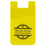 Silicone Dual Pocket Custom Phone Wallet - view 11