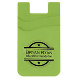 Silicone Dual Pocket Custom Phone Wallet - view 8