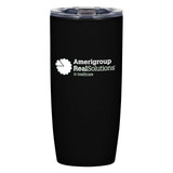 Double Wall Custom Tumbler w/ Spill-Resistant Lid - 19 oz. - view 2