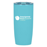Double Wall Custom Tumbler w/ Spill-Resistant Lid - 19 oz. - view 6