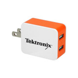 UL Listed 2-Port Folding Custom Wall Charger - view 5