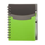 Tri-Color Pocket Custom Notebook w/ Pen - 6