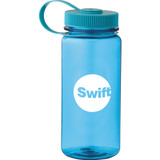 Wide Mouth Custom Sports Bottle w/ Tethered Lid - 21 oz. - view 3
