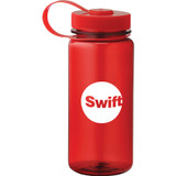 Wide Mouth Custom Sports Bottle w/ Tethered Lid - 21 oz. - view 4
