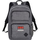 Graphite Deluxe Promotional Computer Backpack - 17.5