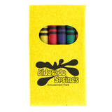 Kraft Box Custom Crayons - Six Pack - view 8