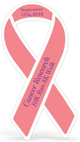 Awareness Ribbon Lapel Sticker Custom Sticker Rolls - view 1